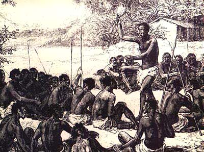 Palabre chez les Okanda